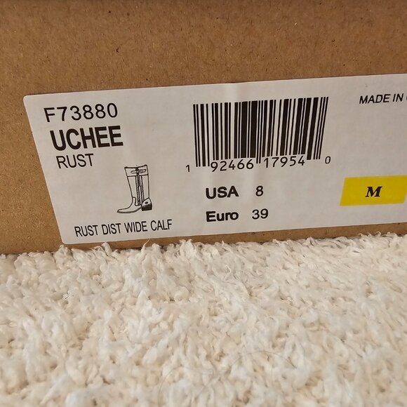 Born Uchee Extended Calf Tall Boot size 8- NIB - Picture 3 of 10